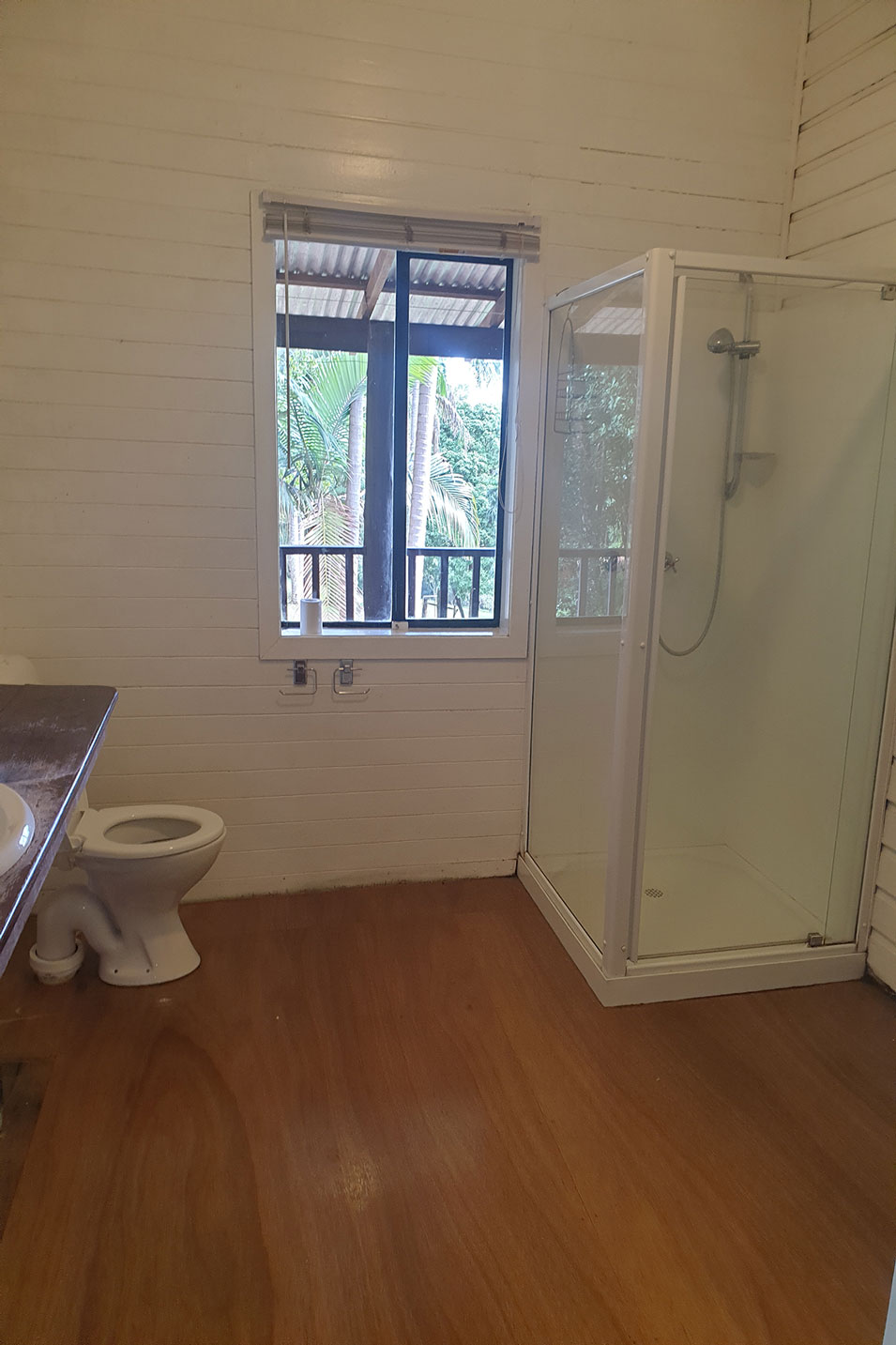 before renovation image of an old farmhouse bathroom in Corndale NSW 2480